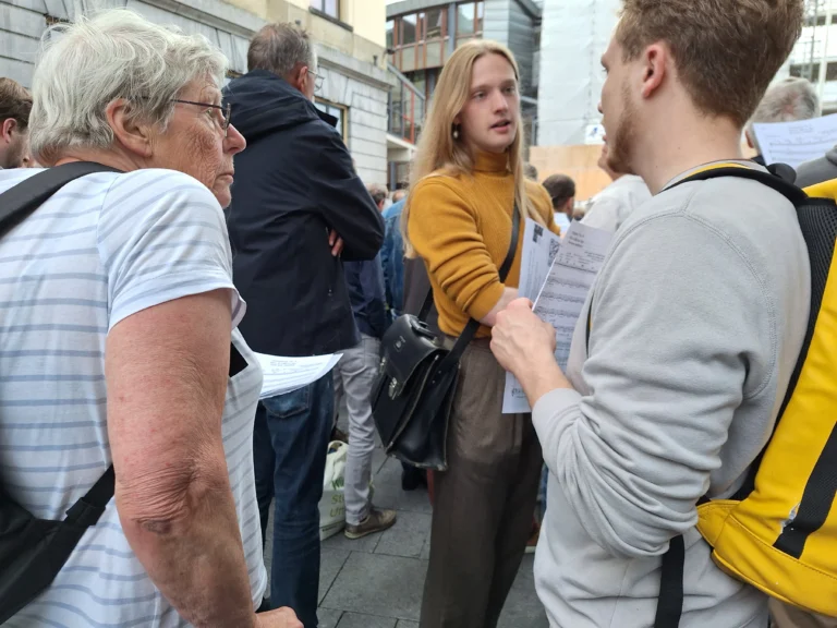 Muziekdemonstratie 3 juli 2024 © Ries Adriaansen