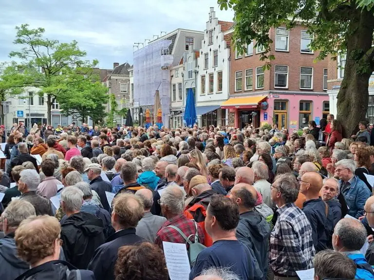 Muziekdemonstratie 3 juli 2024 © Ries Adriaansen